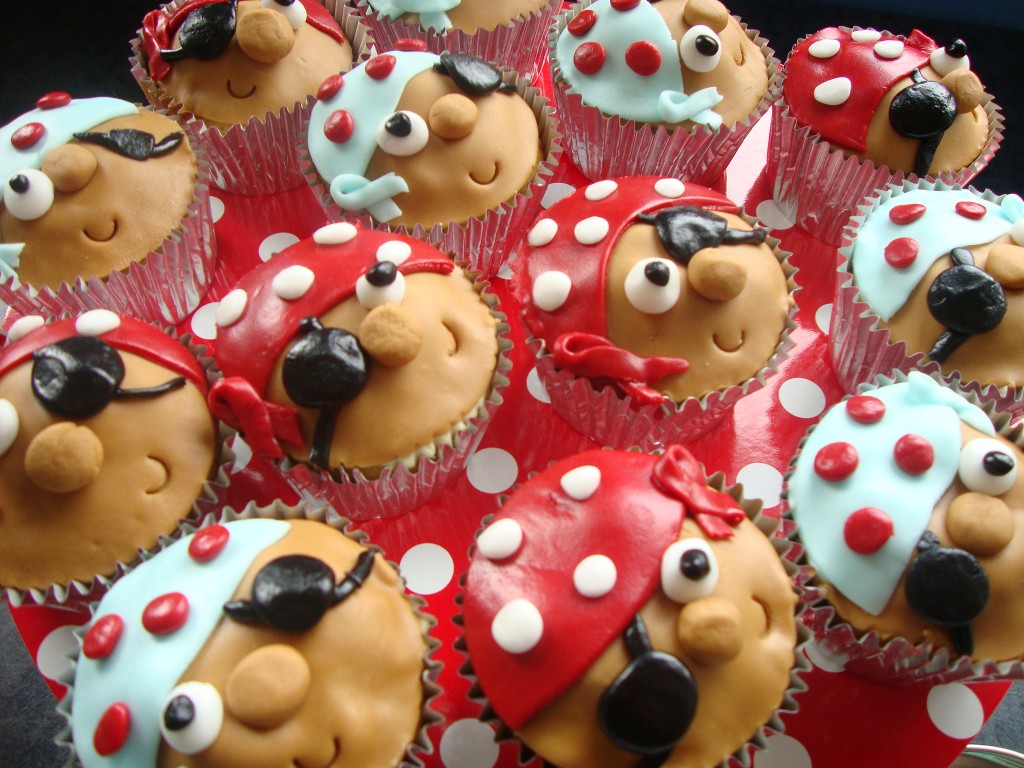 Pirate Themes Cupcakes